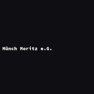 Hersteller: Münch Moritz e.G.