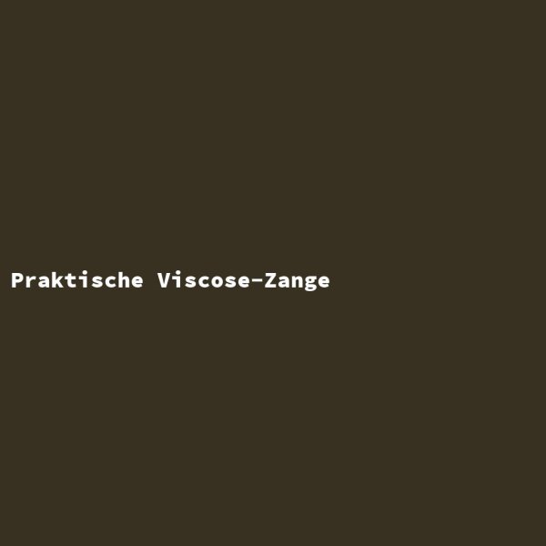 Praktische Viscose-Zange