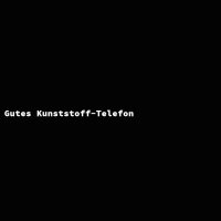 Gutes Kunststoff-Telefon