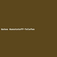 Gutes Kunststoff-Telefon