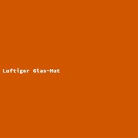 Luftiger Glas-Hut